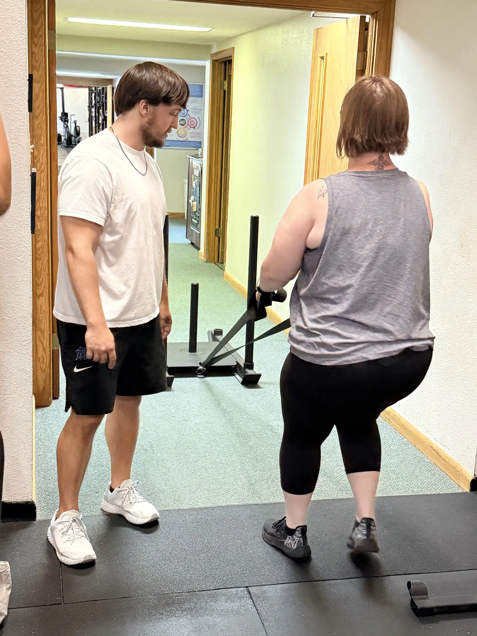 Semi-private training session at Paradigm Fitness